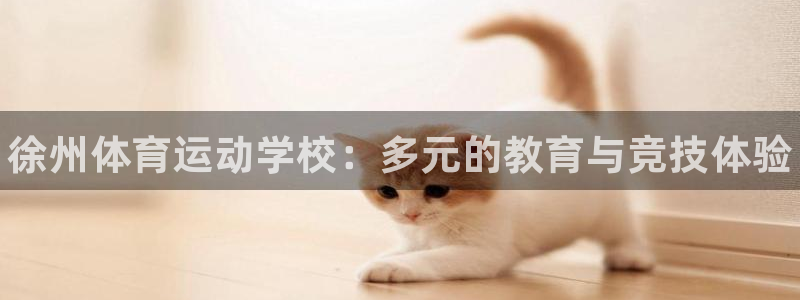 yy易游官方正版app官网：徐州体育运动学校：多元的教育与竞