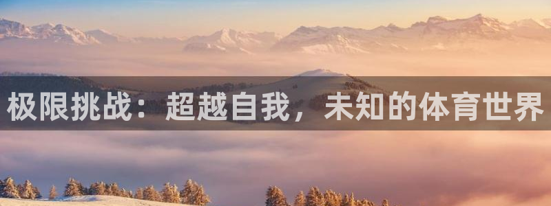 yy易游官方正版app新能源：极限挑战：超越自我，未知的体育